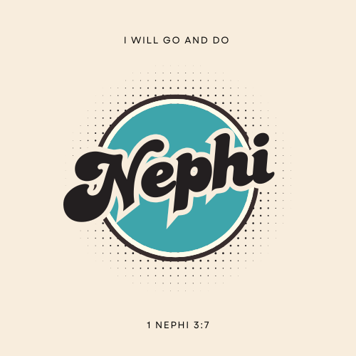 Nephi 'I Will Go and Do' T-Shirt